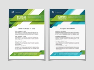 Business brochure flyer design template