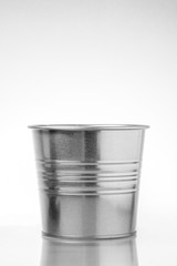 empty glass isolated on white background