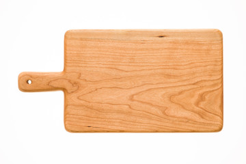 Cherry wood handmade wooden chopping board	