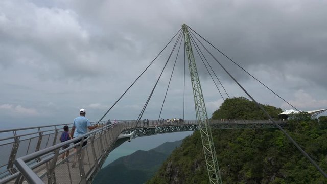 Skybridge beautiful landscape