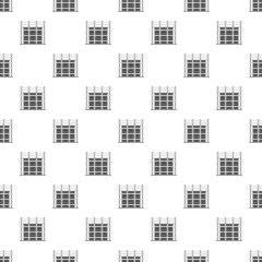 Building exterior pattern seamless vector repeat for any web design