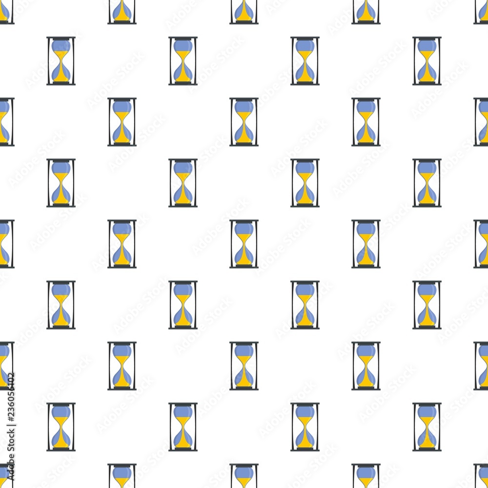 Poster hourglass pattern seamless vector repeat for any web design