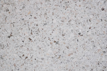 Dirty and dust on terrazzo polished stone floor and wall pattern and color surface marble and granite stone, material for decoration background texture.