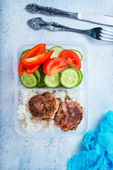 food in lunchbox