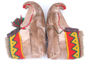 uggs on white background