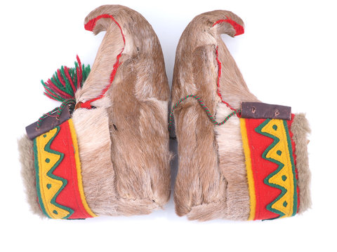 uggs on white background