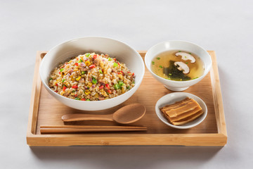 Japanese Fried rice meal