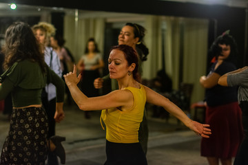 Flamenco Dancer with passion