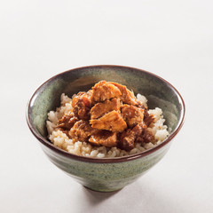Japanese pork with rice