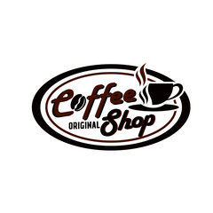 Obraz premium Vintage Coffee Shop Logos Vector