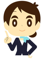 フライトアテンダント（CA・キャビンアテンダント・スチュワーデス・客室乗務員・ビューティーアドバイザー）ポーズセット