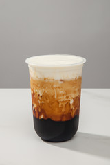 Brown sugar pearl macchiato