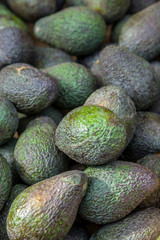 Fresh avocado at the market