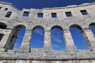 Croatia, Pula, The Pula Arena is the name of the amphitheatre located in Pula, Croatia.