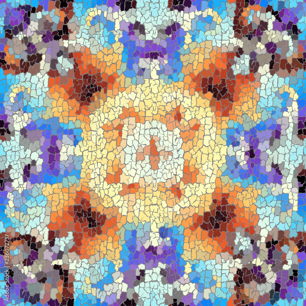 Poster seamless grunge abstract square pattern. paint grunge cracks.