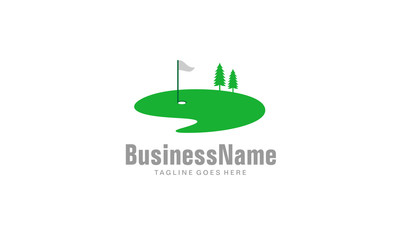 Golf logo vector template