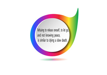 motivation quote and inspiration quote in thamma teaching word, buddha .