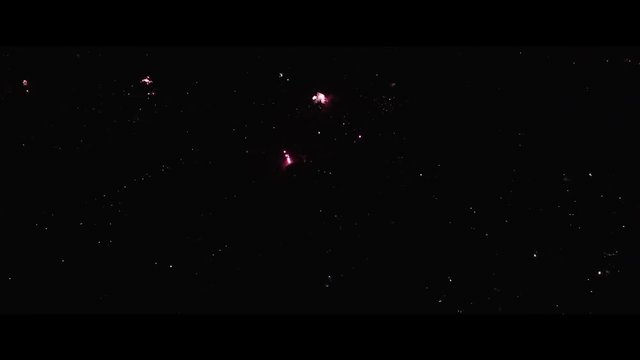 New Year's Eve from above