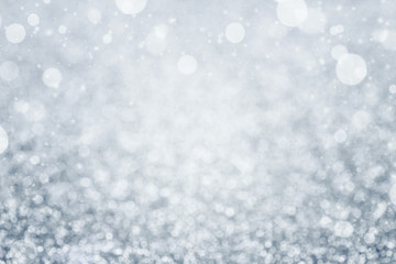 Christmas abcstrack background. Sparkling silver and festive.