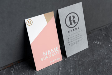 Business card and name card mockups