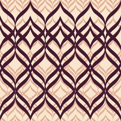 Linear Strokes Underlaid Seamless Pattern