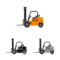 Vector design of build and construction logo. Collection of build and machinery stock vector illustration.