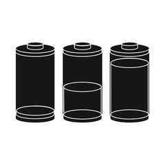 Vector illustration of electricity and electric symbol. Set of electricity and energy vector icon for stock.