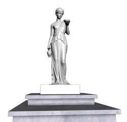 monument, altar, 3d visualization, illustration