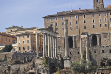 Obraz premium I Fori Imperiali di Roma, Itala
