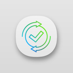 Checking process app icon