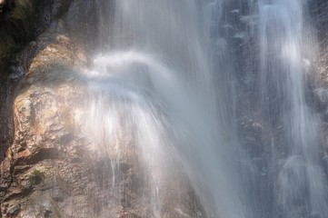 Fototapeta na wymiar 西丹沢 本棚の滝