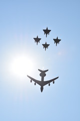 ESCADRILLE EN VOL