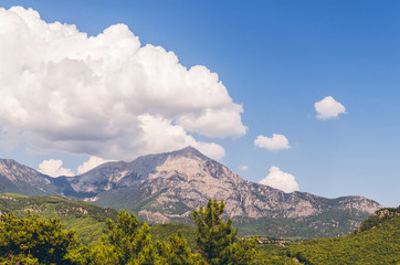Tahtali near the Mediterranean Sea in Taurus Mountains, Turkey