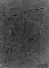 Antique Masonite chalkboard with scratches