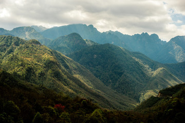 mountains china landscape