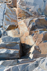 Colourful Granite, GunWalloe Cove, Cornwall, UK