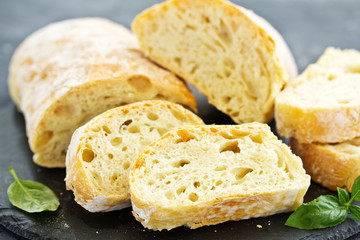 homemade ciabatta bread...