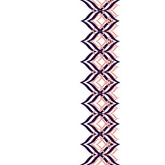 Linear Strokes Underlaid Seamless Vertical Border