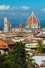 Fototapeta na wymiar FLorence Duomo