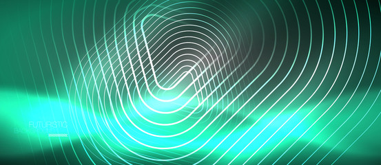 Vector neon color abstract background