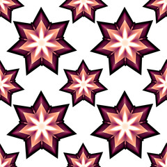 Weihnachten - Sternenmuster - Textur - nahtlos