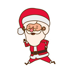 santa claus moving avatar character