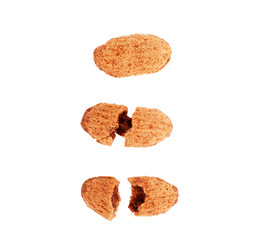 Children's cereals on a white background