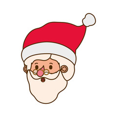 head santa claus avatar character