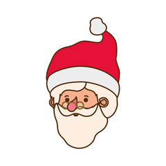 head santa claus avatar character