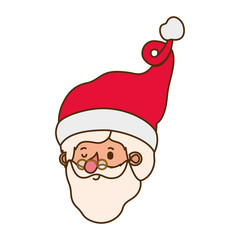 head santa claus avatar character