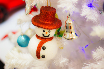 Strap Accessories Ornaments Christmas with gift box on Christmas tree Decoration