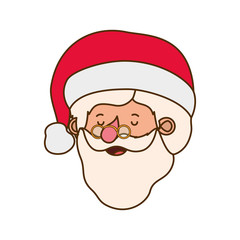 head santa claus avatar character