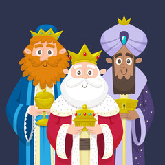 Three Wise Men Portrait