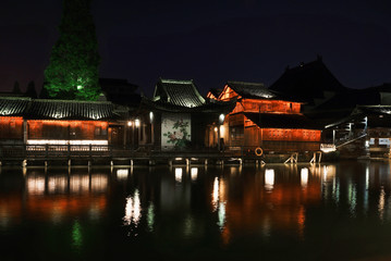 the night view of wuzhen(2)
